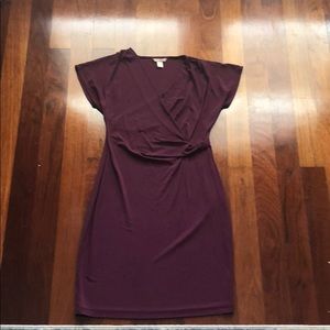 Burgundy Banana Republic Dress